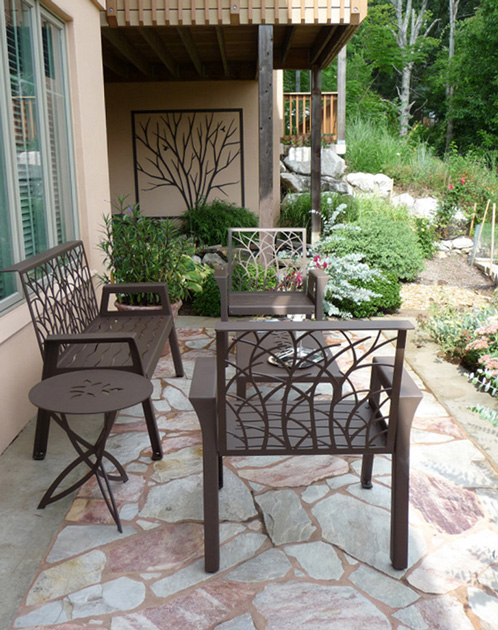 Terrace Furniture Group by Trellis Art Designs