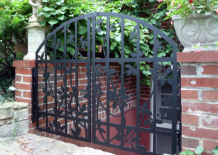 Clematis Gate by Trellis Art Designs