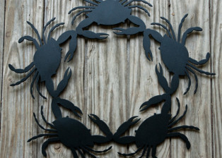 Crab Wreath by Trellis Art Designs