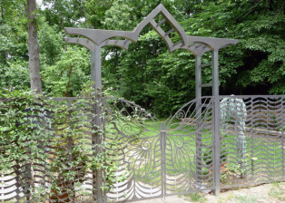 Butterfly Gates and Arbor by Trellis Art Designs