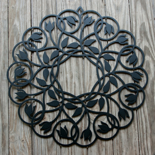 Braided Wreath by Trellis Art Designs