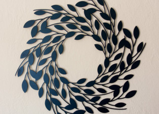 Leaf Wreath by Trellis Art Designs