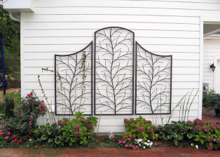 Twig Tree Trellis by Trellis Art Designs