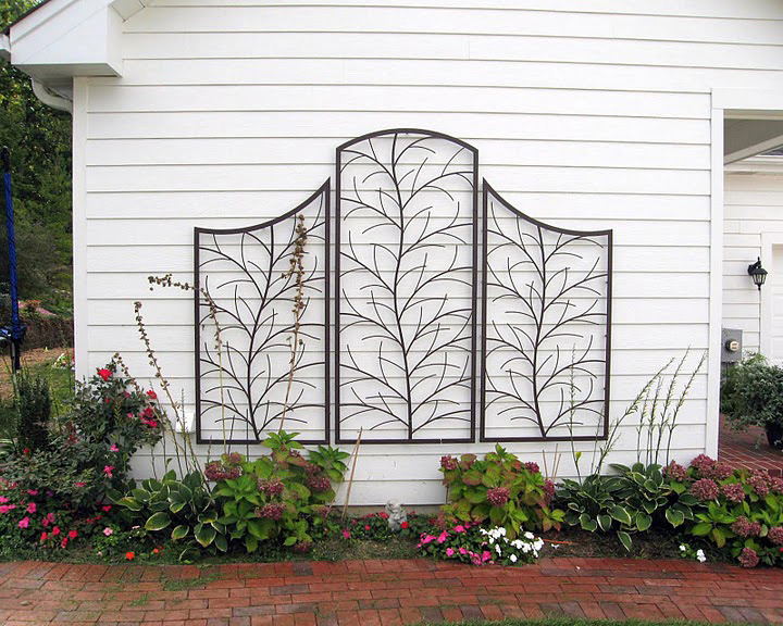 Twig Tree Trellis by Trellis Art Designs