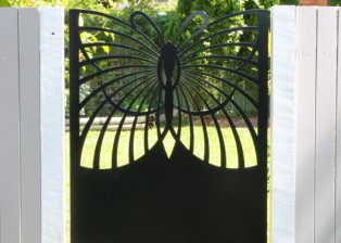 Custom Butterfly Gate