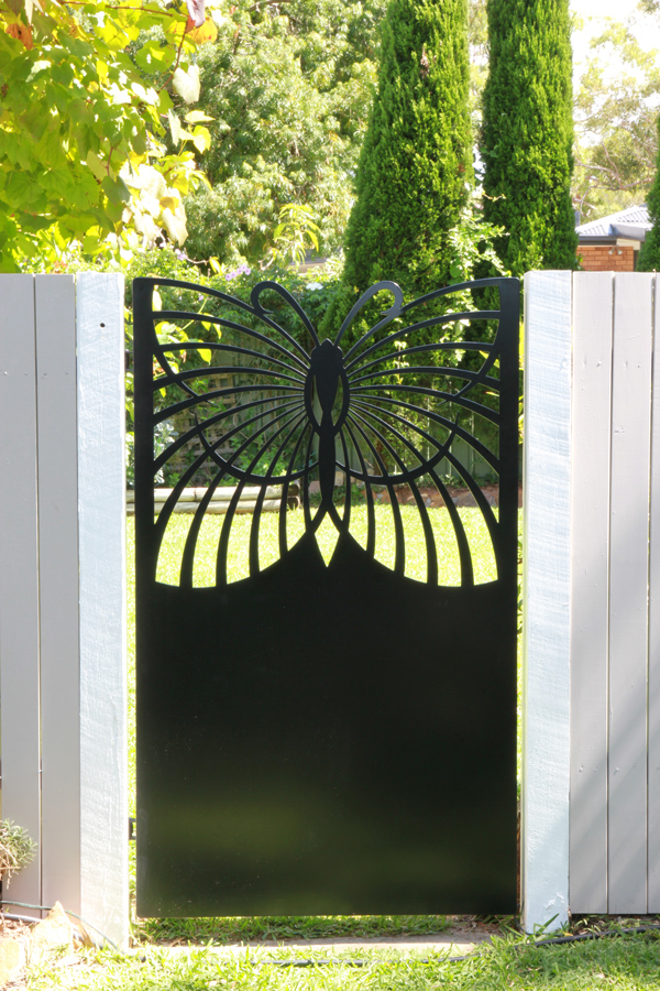 Custom Butterfly Gate